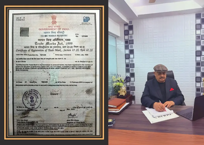 Detective Agency in Chandigarh Hawk Eye Certificate 5