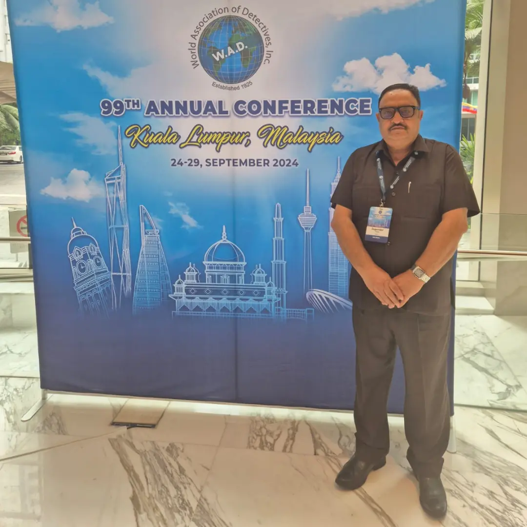 Best Detective Agency in Chandigarh: Director participation in WAD 99th annual conference in Malaysia