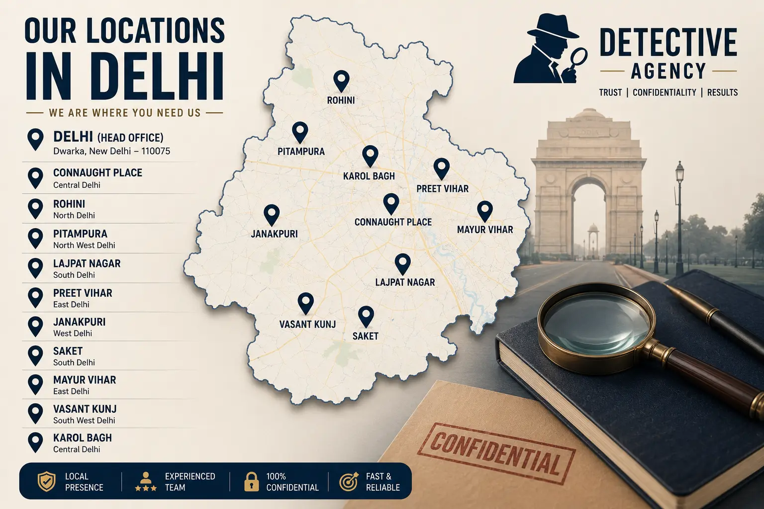Detective Agency in Delhi