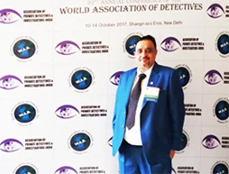 Hawkeye Detective at an international security conference
