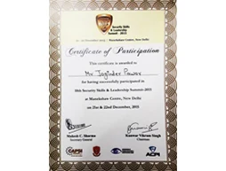 Hawkeye Detective Agency industry certificate